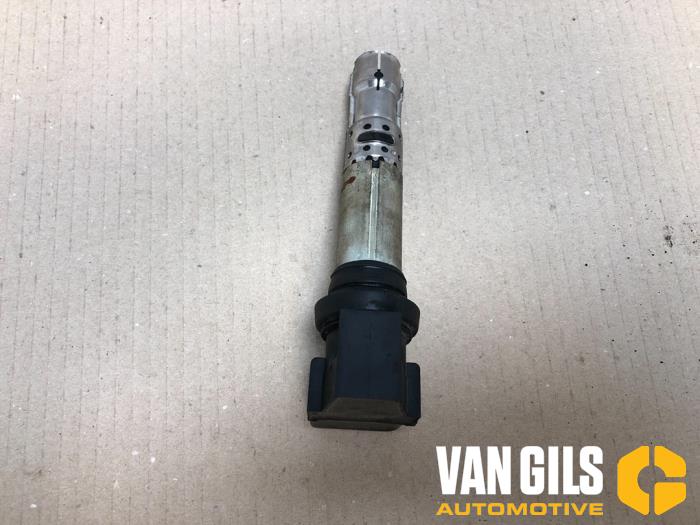 Zündspule van een Volkswagen Golf IV (1J1) 1.6 16V 2003