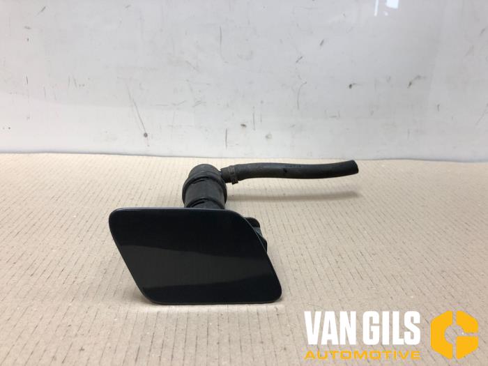 Headlight washer spray nozzle cover
