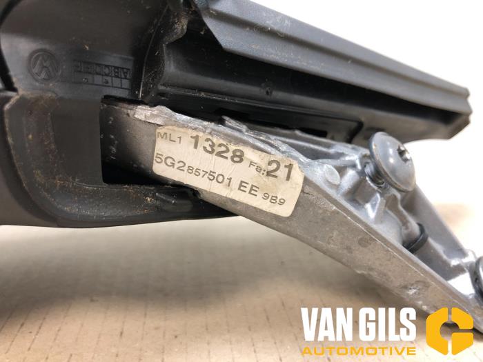 Rétroviseur extérieur gauche d'un Volkswagen Golf VII (AUA) 1.2 TSI 16V 2018