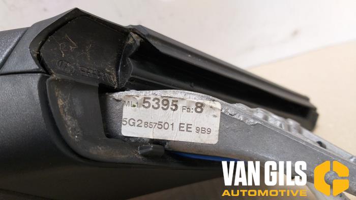 Außenspiegel links van een Volkswagen Golf VII (AUA) 1.0 TSI 12V BlueMotion 2018