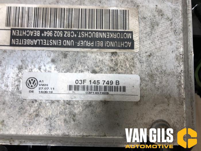 Tubulure d'admission d'un Volkswagen Polo V (6R) 1.2 TSI 2012