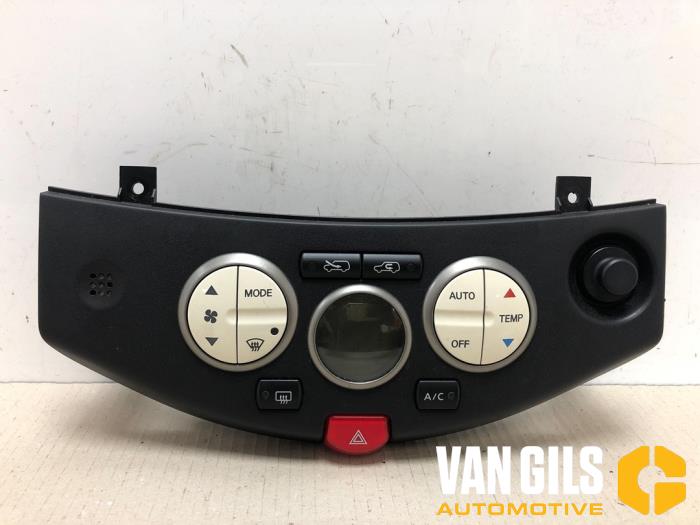 Värmekontrollpanel Nissan Micra (K12), 2003 / 2010 1.5 dCi 65, Halvkombi (Hatchback), Diesel, 1.461cc, 48kW (65pk), FWD, K9K704, 2003-01 / 2010-06, K12E (Begagnad)