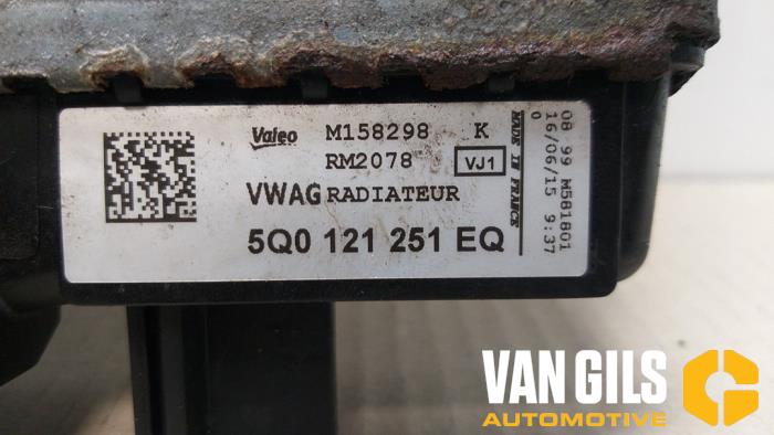 Chlodnica z Volkswagen Golf VII (AUA) 1.4 GTE 16V 2015