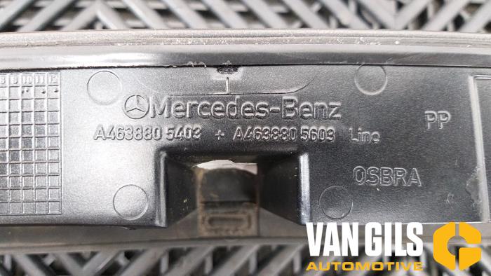 Extension garde-boue d'un Mercedes-Benz G (463)  2021