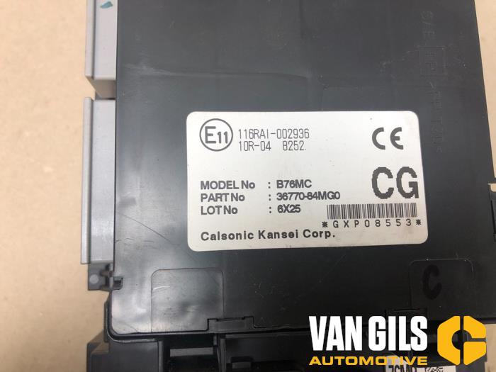 Fuse box Suzuki Celerio 1.0 12V Dualjet 3677084MG0 SUZUKI