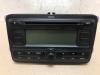 Radio CD player from a Skoda Fabia II (5J), 2006 / 2014 1.4 TDI 80, Hatchback, 4-dr, Diesel, 1.422cc, 59kW (80pk), FWD, BMS, 2007-01 / 2010-03 2008