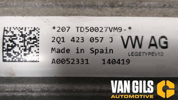 Boîtier de direction d'un Volkswagen Polo VI (AW1) 1.0 TSI 12V 2019