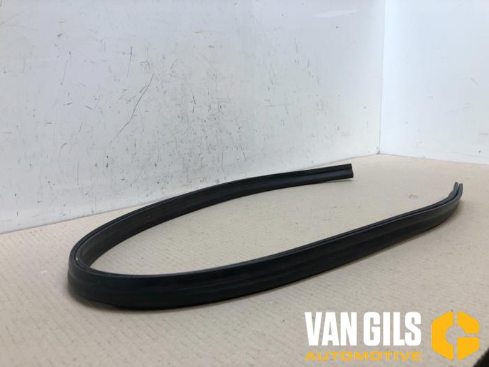 Bonnet rubber from a Volkswagen Polo VI (AW1) 1.6 TDI 16V 95 2017