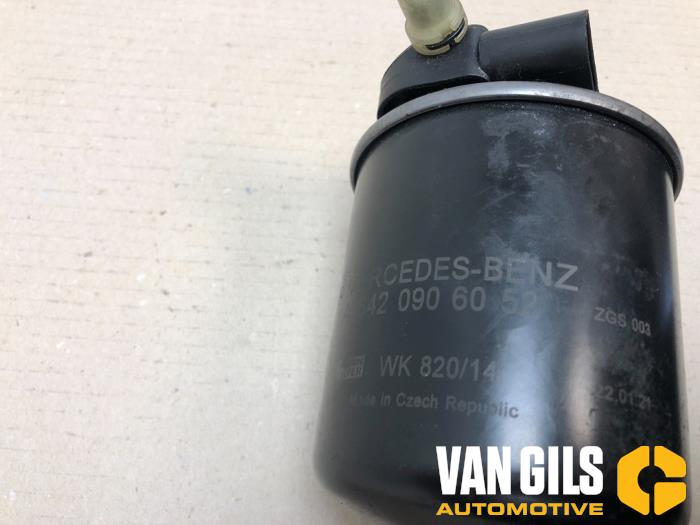 Cuerpo del filtro de combustible de un Mercedes-Benz B (W246,242) 2.2 B-220 CDI BlueEFFICIENCY 16V 2018