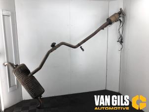 Used Exhaust central + rear silencer Mercedes B (W246,242) 2.1 B-220 CDI BlueEFFICIENCY, B-220d 16V Price on request offered by Van Gils Automotive