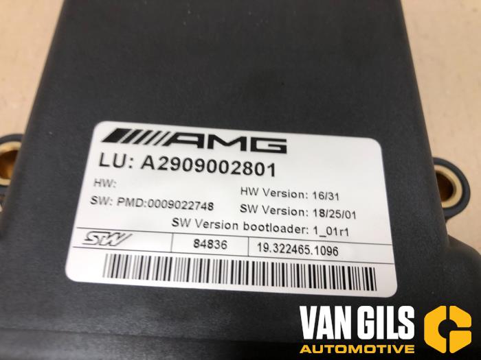 Diferencial lock 4x4 de un Mercedes-Benz E (W213) E-63 AMG S 4.0 V8 Turbo 4-Matic+ 2019