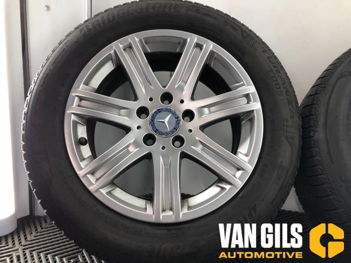 Sport rims set + tires Mercedes E E-200 CDI 16V BlueEfficiency,BlueTEC ...