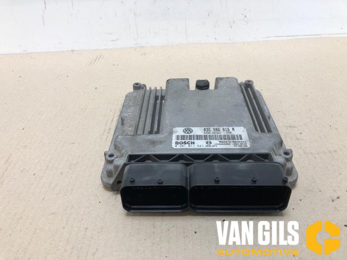 Used Engine management computer Volkswagen Caddy III (2KA,2KH,2CA,2CH) 2.0 SDI Price € 150,00 Margin scheme offered by Van Gils Automotive