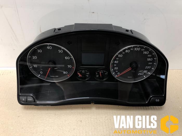 Odometer KM from a Volkswagen Golf V (1K1) 1.6 FSI 16V 2004