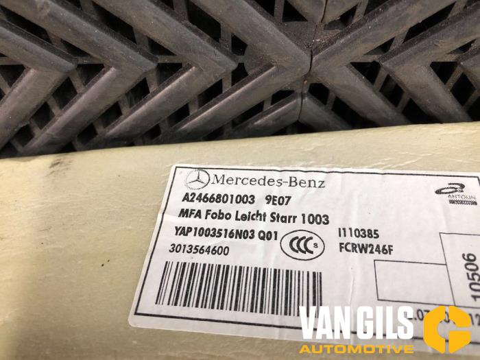 Alfombra de un Mercedes-Benz B (W246,242) 2.2 B-220 CDI BlueEFFICIENCY 16V 2018