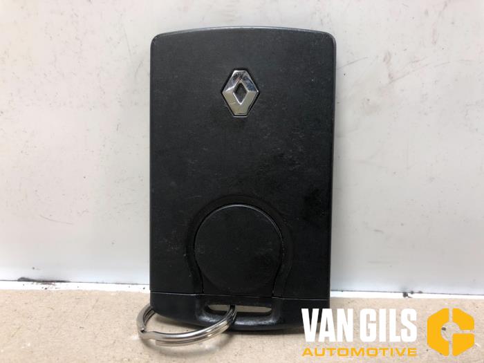 Ignition lock + key from a Renault Captur (2R) 0.9 Energy TCE 12V 2018