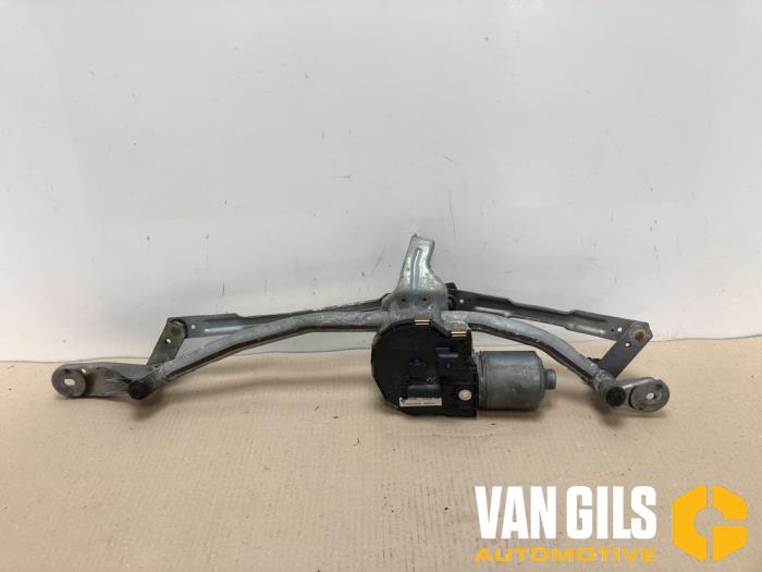 Wiper motor + mechanism from a BMW 5 serie Touring (F11) 535i 24V TwinPower Turbo 2010