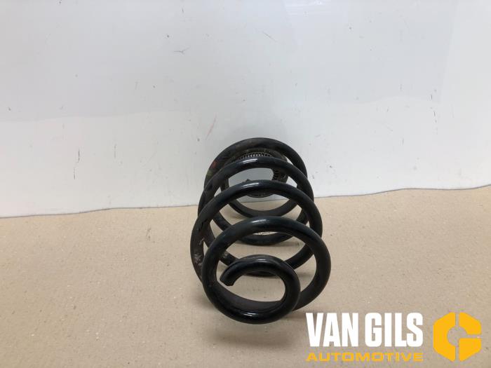 Rear coil spring from a Renault Clio III (BR/CR) 1.2 16V Tce 2012