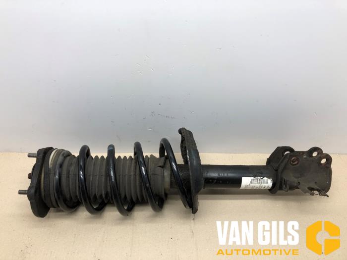 Front shock absorber rod, left from a Peugeot Bipper (AA) 1.4 HDi 2008