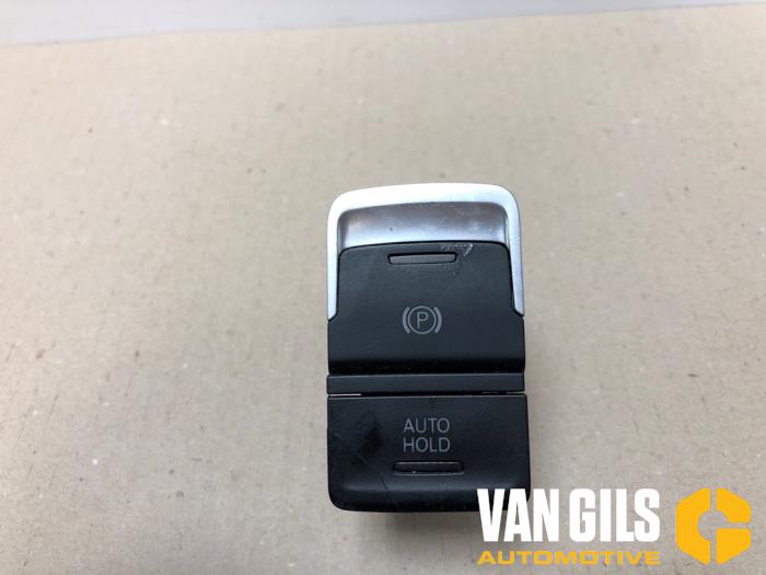 Parking brake switch from a Volkswagen Golf VII (AUA) 1.4 TSI 16V 2012