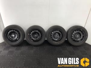 Used Set of wheels + tyres Peugeot 108 1.0 12V Price € 249,99 Margin scheme offered by Van Gils Automotive