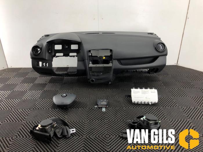 Airbag set + dashboard from a Renault Clio IV (5R) 1.5 Energy dCi 90 FAP 2013