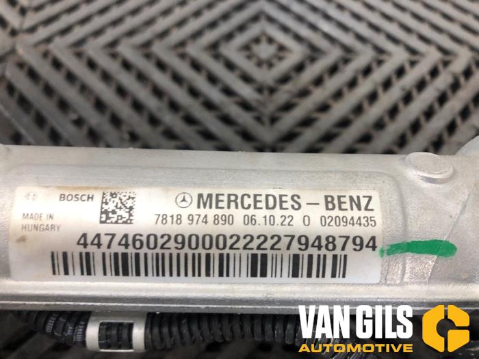 Lenkgetriebe van een Mercedes-Benz Vito (447.6) 2.0 114 CDI 16V 4x4 2022