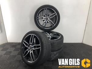 Used Sport rims set + tires Mercedes CLA (117.3) 1.6 CLA-180 16V Price € 950,00 Margin scheme offered by Van Gils Automotive