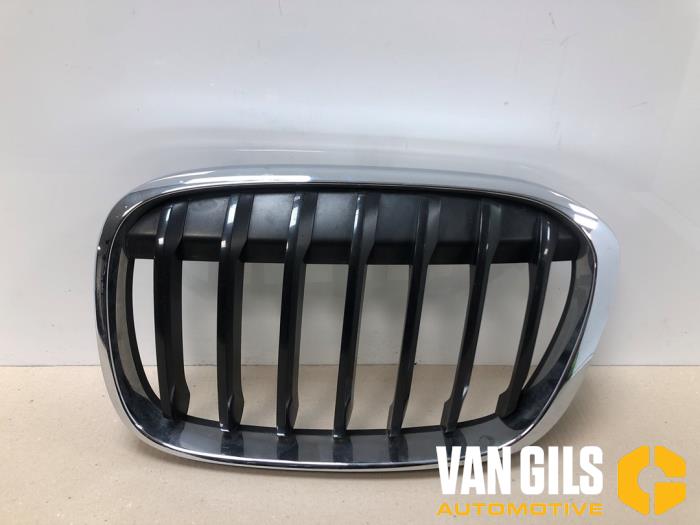 Begagnade Grill BMW X1 (F48) xDrive 28i 2.0 16V Twin Power Turbo Pris € 49,99 Marginaltabell erbjuds av Van Gils Automotive