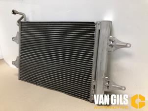 Klima Kondensor van een Volkswagen Polo IV (9N1/2/3) 1.2 12V 2006