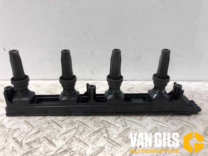 Zündspule van een Citroën C4 Grand Picasso (UA) 2.0 16V Autom. 2007