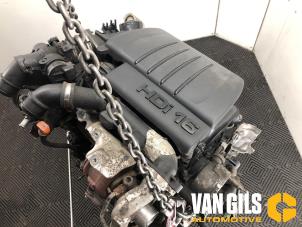 Engine from a Peugeot Partner (GC/GF/GG/GJ/GK) 1.6 HDI 90 16V 2009