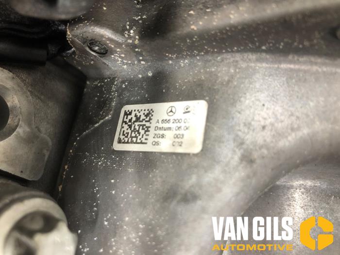 Engine from a Mercedes-Benz S (222.0/222.1) 3.0 S-400d 4-Matic 2018