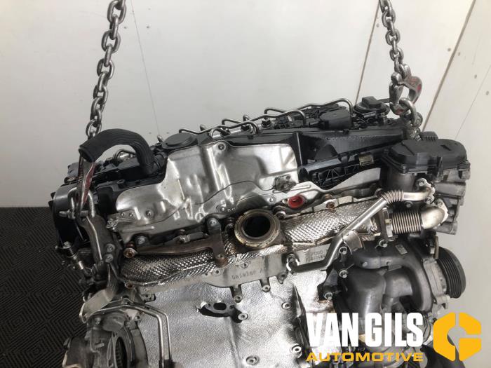 Engine from a Mercedes-Benz S (222.0/222.1) 3.0 S-400d 4-Matic 2018