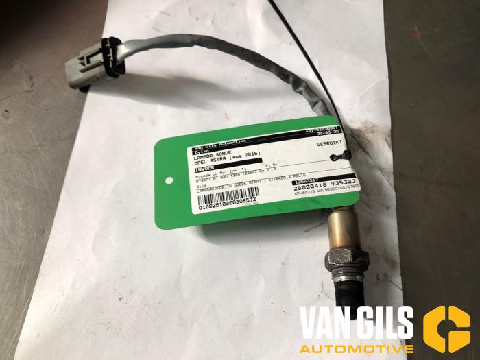 Used Lambda probe Opel Astra K 1.4 Turbo 16V Price € 35,00 Margin scheme offered by Van Gils Automotive