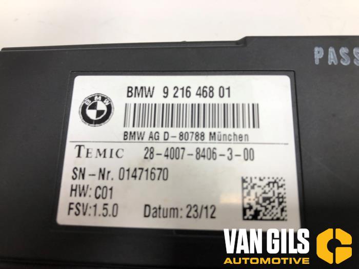 Begagnade Sätesdator BMW 1 serie (F20) 118d 2.0 16V Pris € 75,00 Marginaltabell erbjuds av Van Gils Automotive