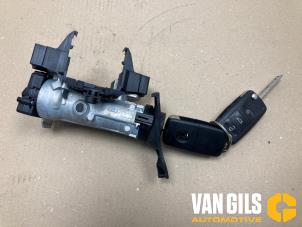Used Ignition lock + key Volkswagen Up! (121) 1.0 12V 60 Price on request offered by Van Gils Automotive