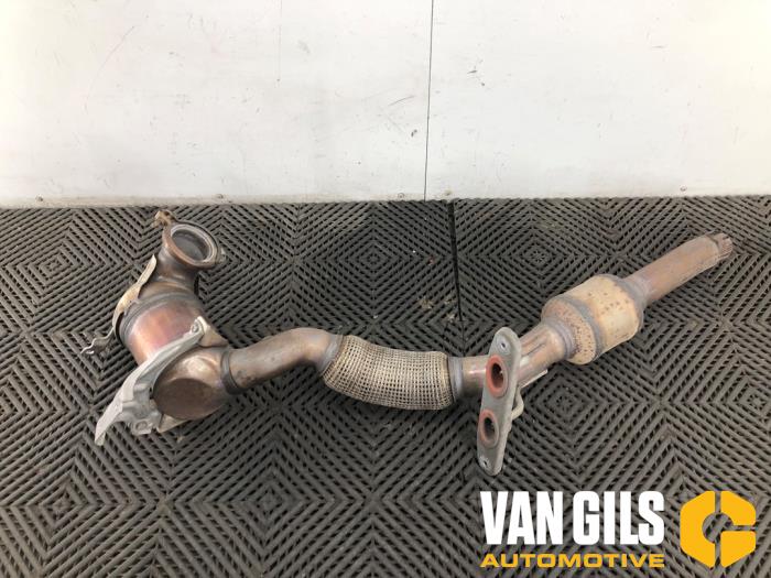 Used Front pipe + catalyst Audi A3 Limousine (8VS/8VM) 1.5 TFSI 16V Price € 674,99 Margin scheme offered by Van Gils Automotive