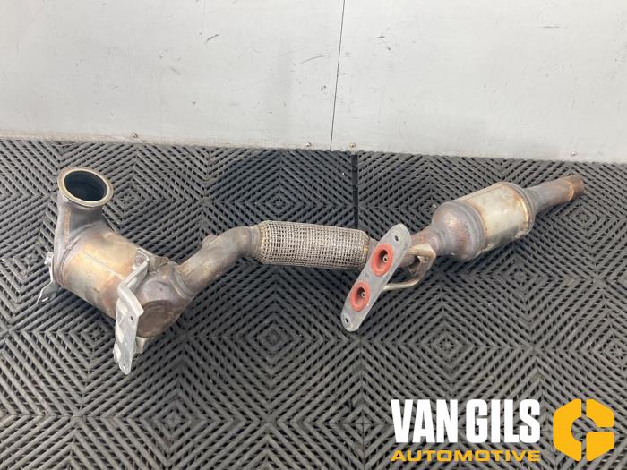 Used Front pipe + catalyst Volkswagen Polo VI (AW1) 1.0 TSI 12V Price € 349,99 Margin scheme offered by Van Gils Automotive