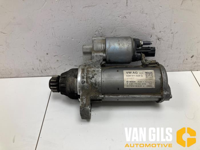 Begagnade Startmotor Seat Arona (KJX) 1.0 TSI 12V Pris € 50,00 Marginaltabell erbjuds av Van Gils Automotive