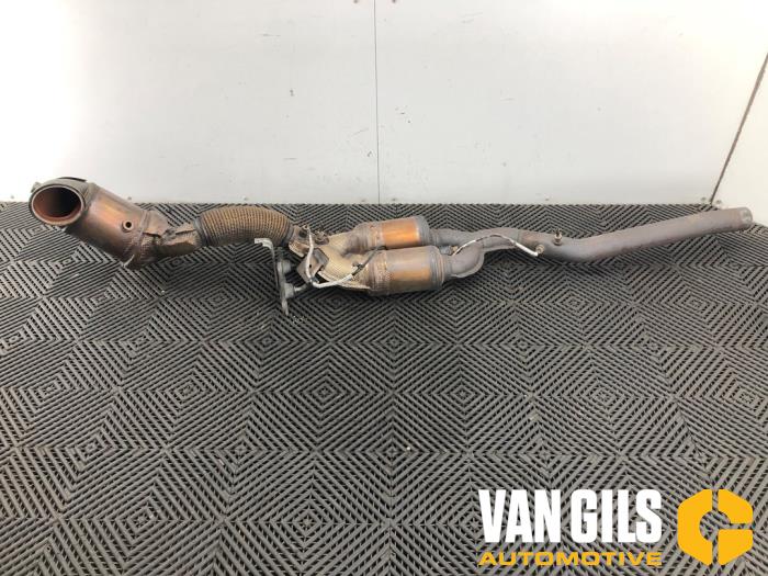 Used Front pipe + catalyst Volkswagen Golf VIII (CD1) 2.0 TSI R 16V 4Motion Price € 1.100,00 Margin scheme offered by Van Gils Automotive