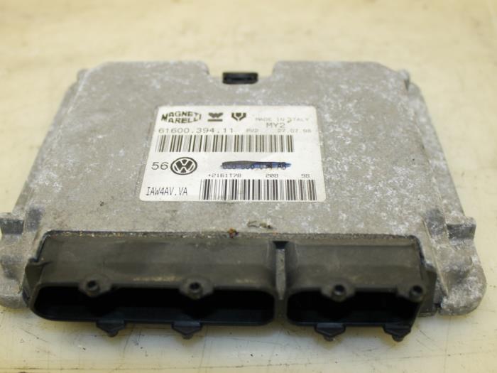 Used Engine management computer Volkswagen Lupo (6X1) 1.4 16V 75 Price € 34,00 Margin scheme offered by Van Gils Automotive