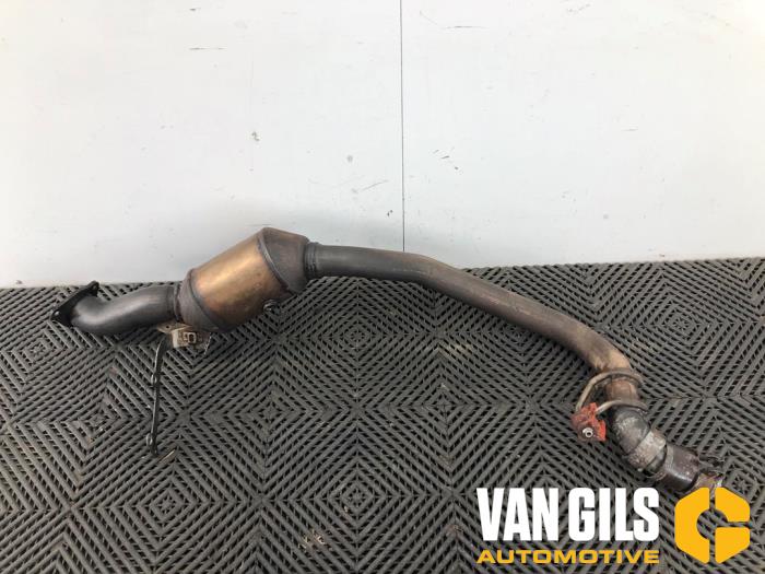 Used Front pipe + catalyst Porsche Panamera (970) 3.0 V6 24V S E-Hybrid Price on request offered by Van Gils Automotive