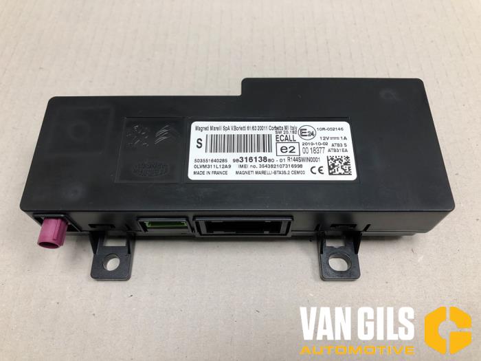 Używane Modul Bluetooth Opel Crossland (X) 1.2 Turbo 12V Cena € 29,95 Procedura marży oferowane przez Van Gils Automotive