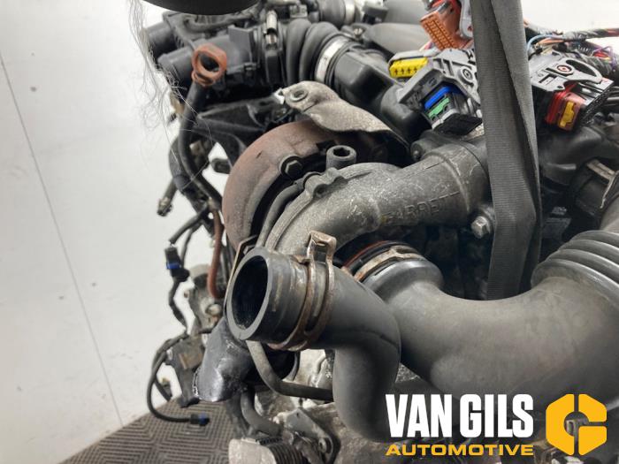 Motor van een Peugeot Partner (GC/GF/GG/GJ/GK) 1.6 HDI 90 16V 2009