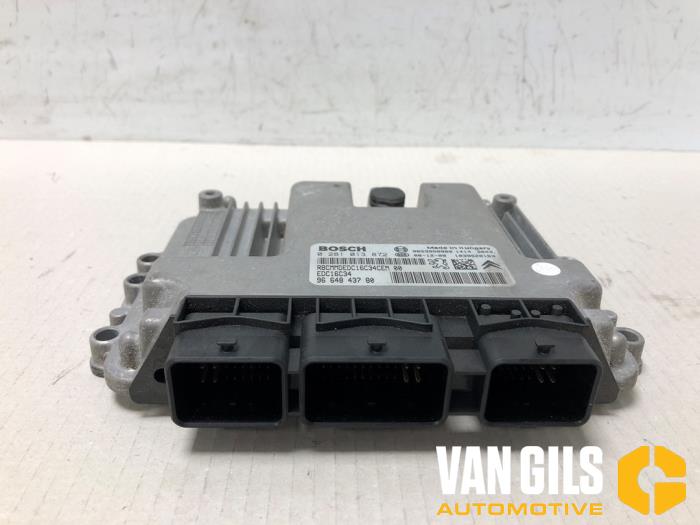 Used Engine management computer Peugeot Partner (GC/GF/GG/GJ/GK) 1.6 HDI 90 16V Price on request offered by Van Gils Automotive