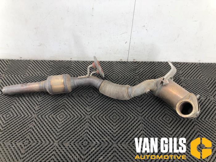 Used Front pipe + catalyst Volkswagen Golf VII (AUA) 1.5 TSI Evo BMT 16V Price on request offered by Van Gils Automotive