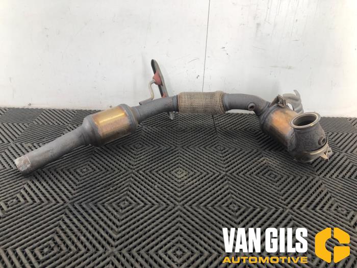 Used Front pipe + catalyst Volkswagen Tiguan (AD1) 1.5 TSI 16V Evo BlueMotion Technology Price on request offered by Van Gils Automotive