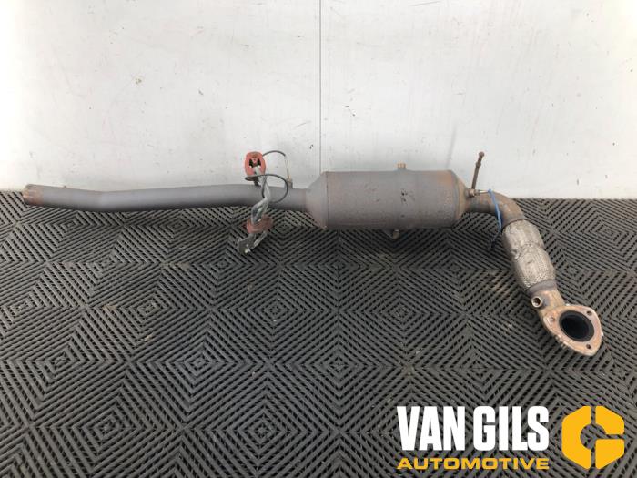 Used Front pipe + catalyst Ford Transit Custom 2.2 TDCi 16V Price on request offered by Van Gils Automotive