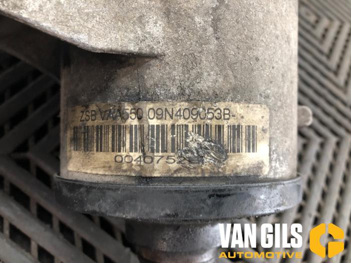 Differential hinten van een Volkswagen Multivan T7 2012